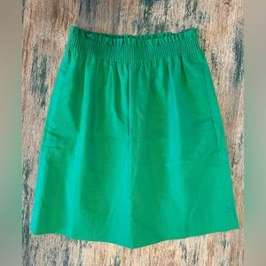 NWT; J. CREW Size 00; Pleated Skirt